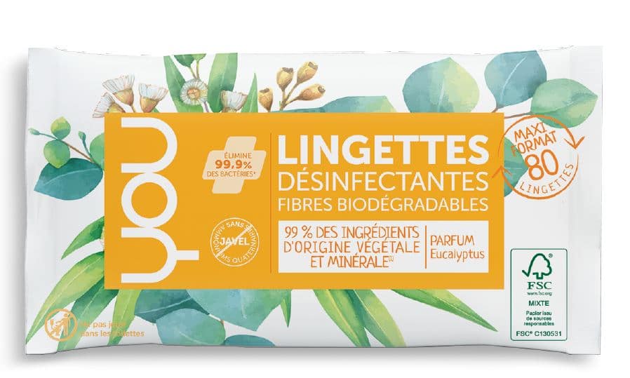 Lingettes Intimes Douceur - Fibre D'origine Végétale : : Beauté et  Parfum